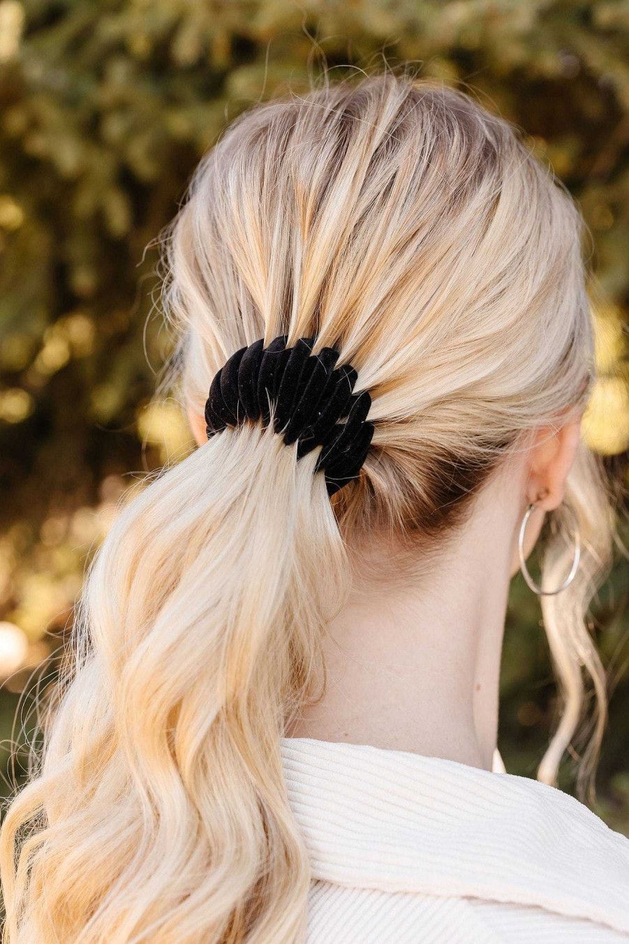 Claw Clips ANDI | Black Bird Nest Expanding Hair Claw