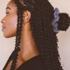 All Hair ANDI | Charcoal Ribbed Oversized Scrunchie