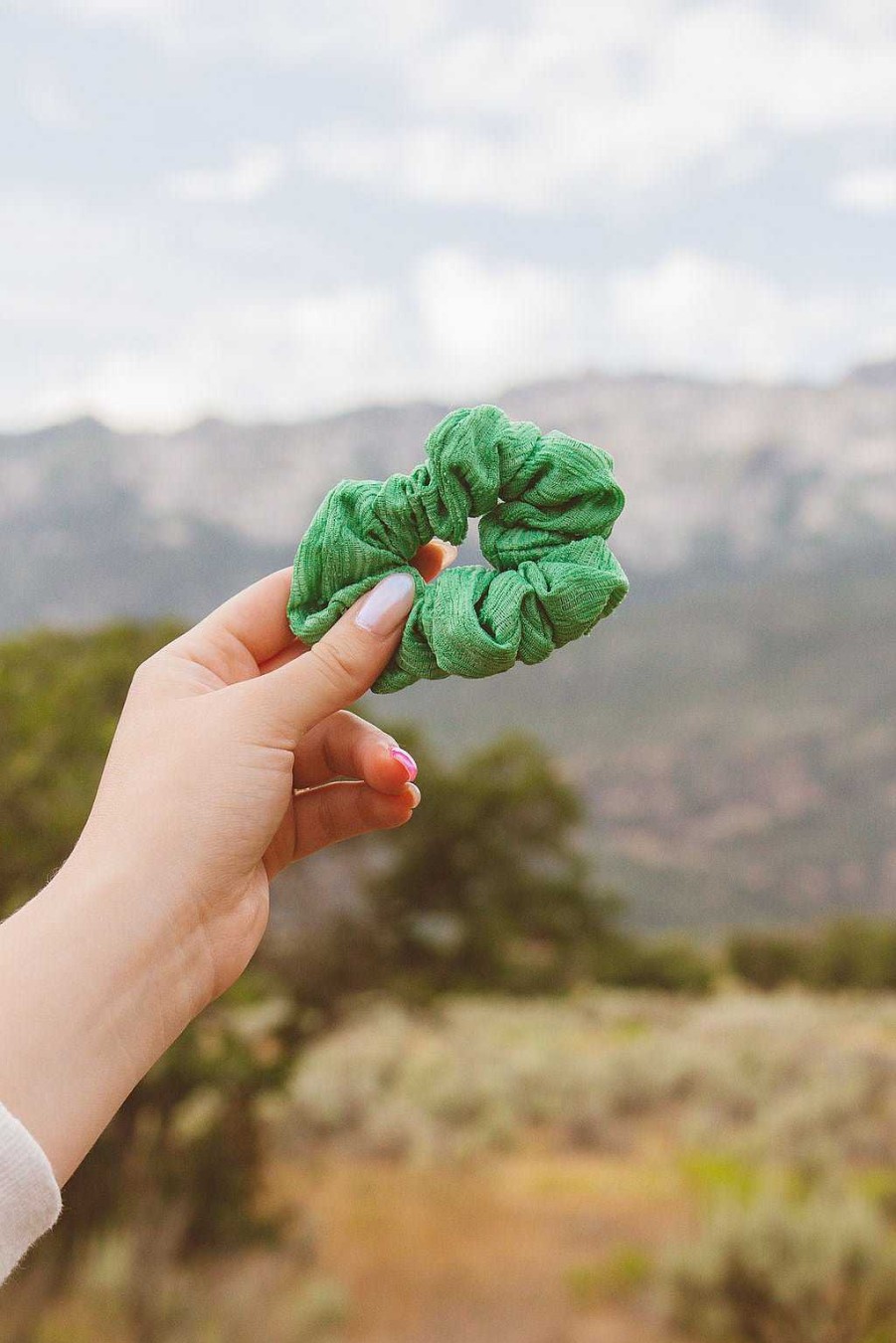 All Hair ANDI | Kelly Green Scrunchie