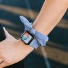 Watch Bands ANDI | Thunder Hexagon Athletic Scrunchie Band Compatible With Apple Watch