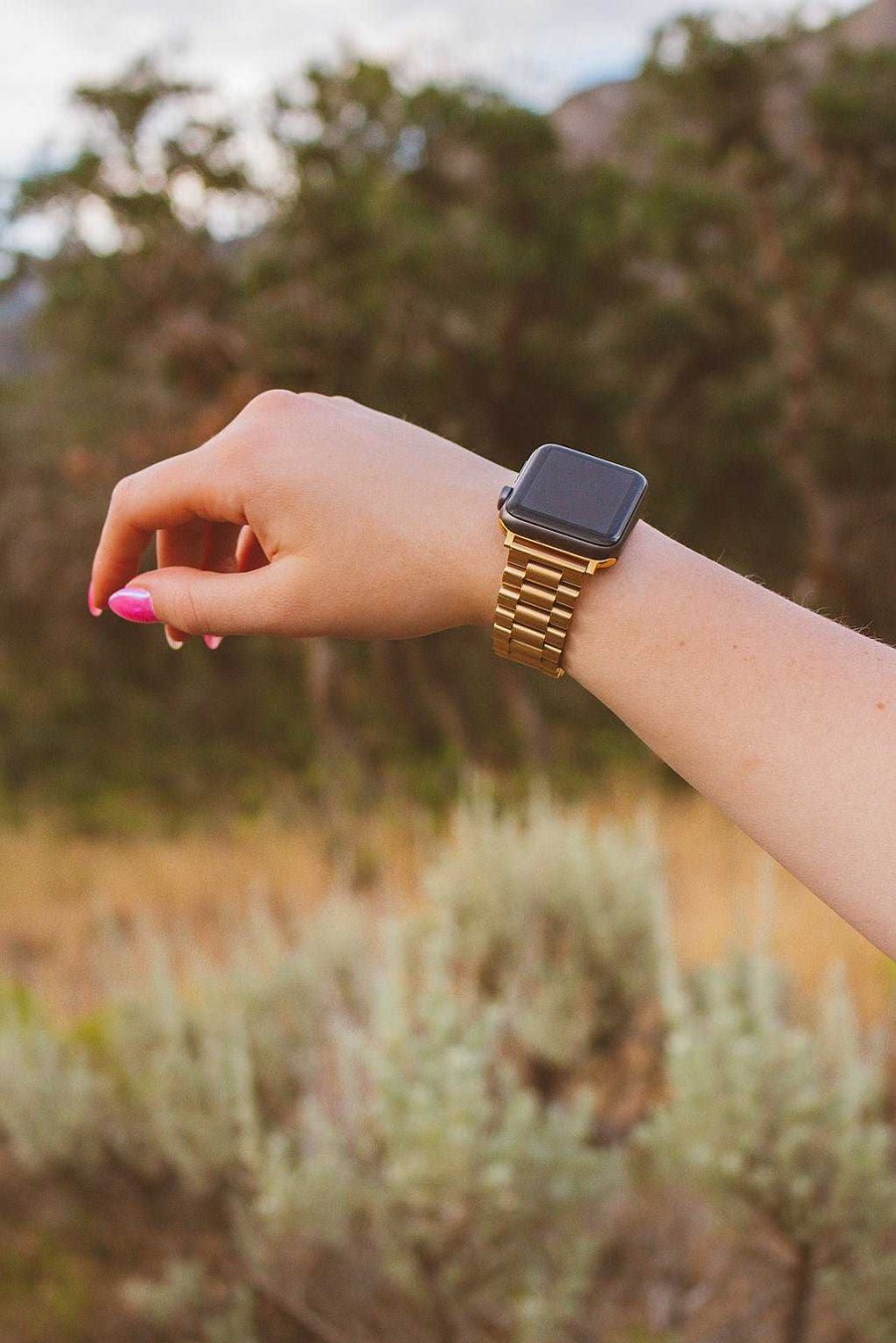 Watch Bands ANDI | Essential Gold Apple Watch Band