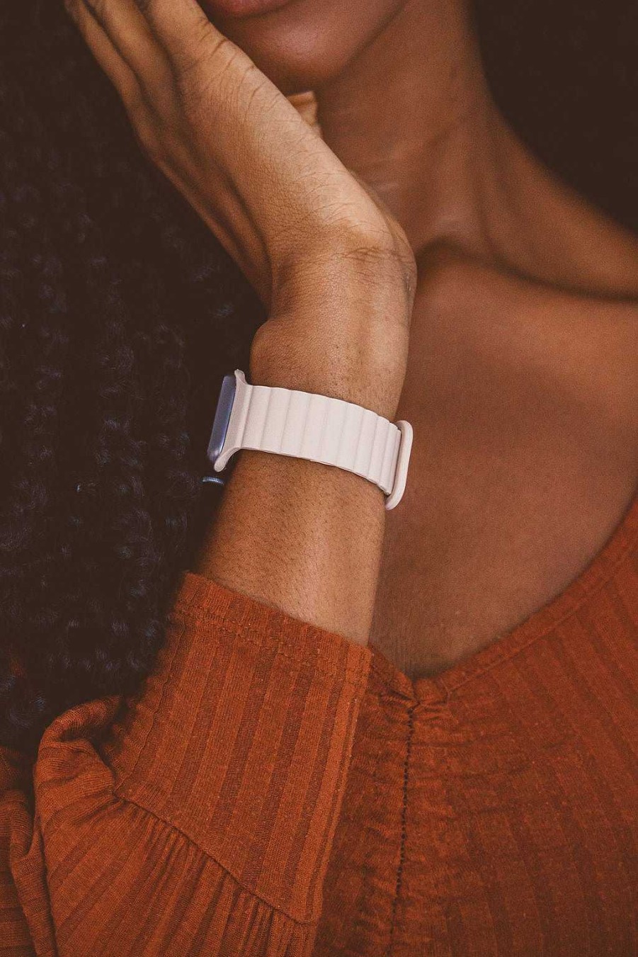 Watch Bands ANDI | Nude Magnetic Loop Watch Band