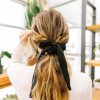 All Hair ANDI | Black Long Bow Scrunchie