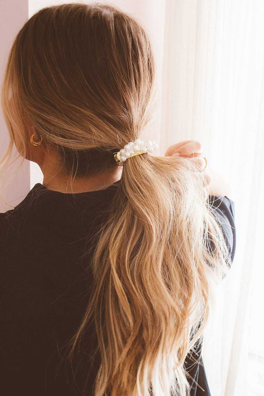 All Hair ANDI | Dorothy Pearl Ponytail Clip