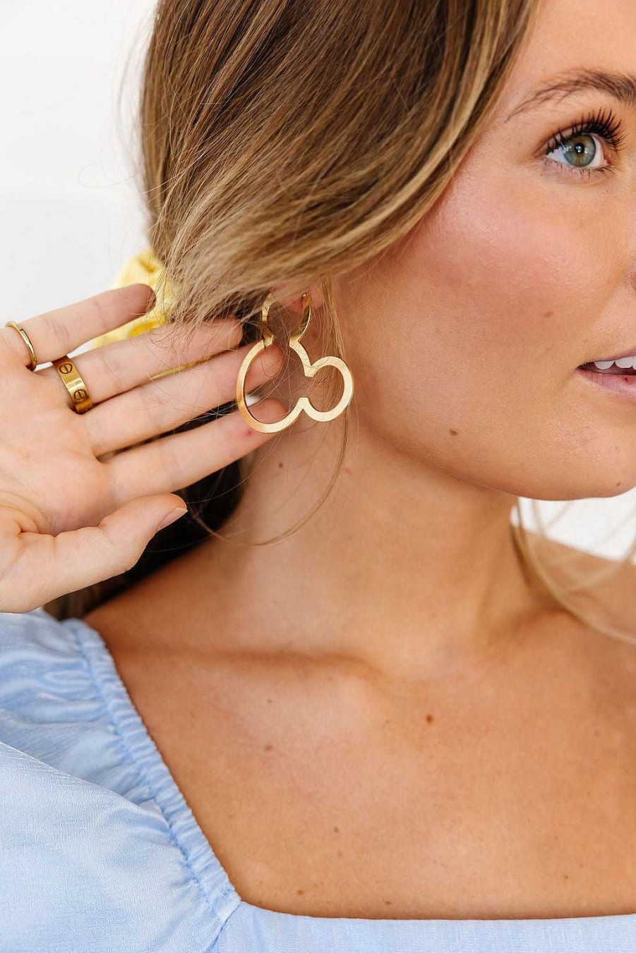 Accessories ANDI | Charmed Hoop Earrings