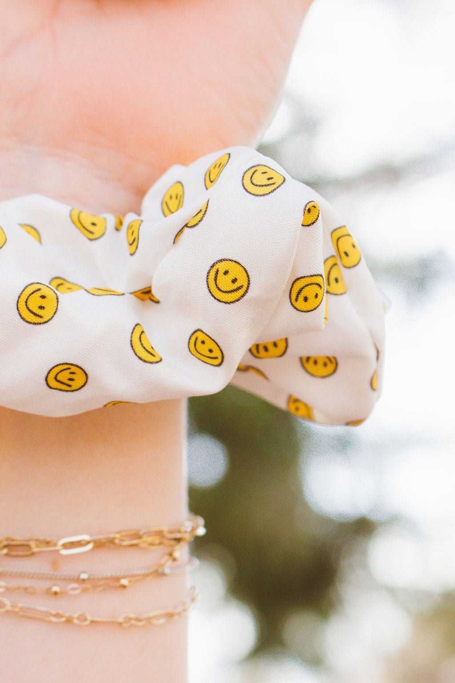 All Hair ANDI | Be Happy Oversized Scrunchie