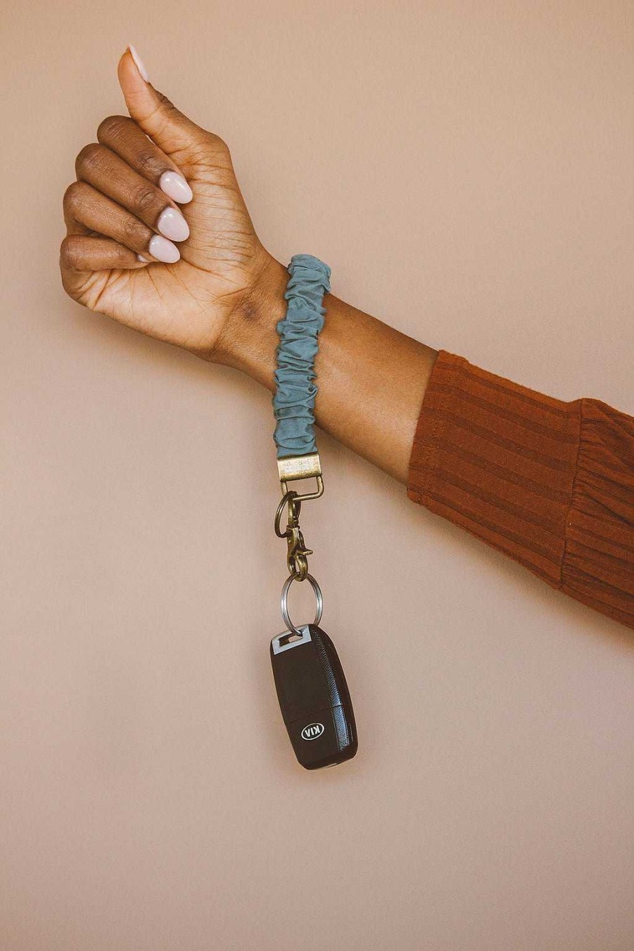 Accessories ANDI | Harbor Blue Keychain