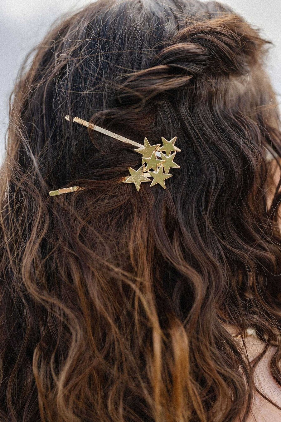 All Hair ANDI | Shiny Star Bobby Pins - Multiple Colors