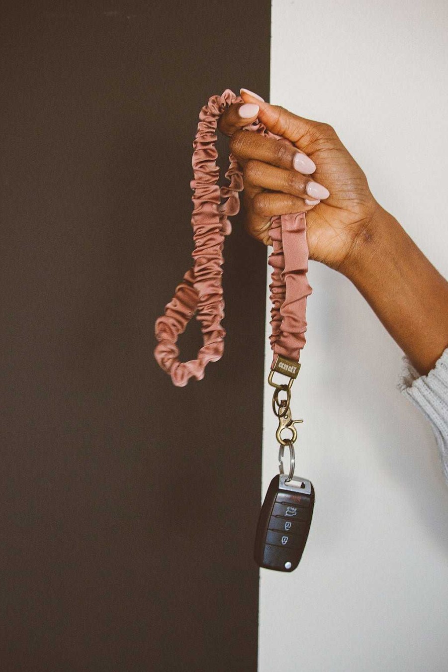 Accessories ANDI | Dusty Rose Luxe Lanyard