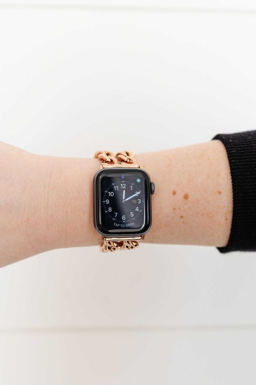 Watch Bands ANDI | Rose Gold Double Chain Watch Band