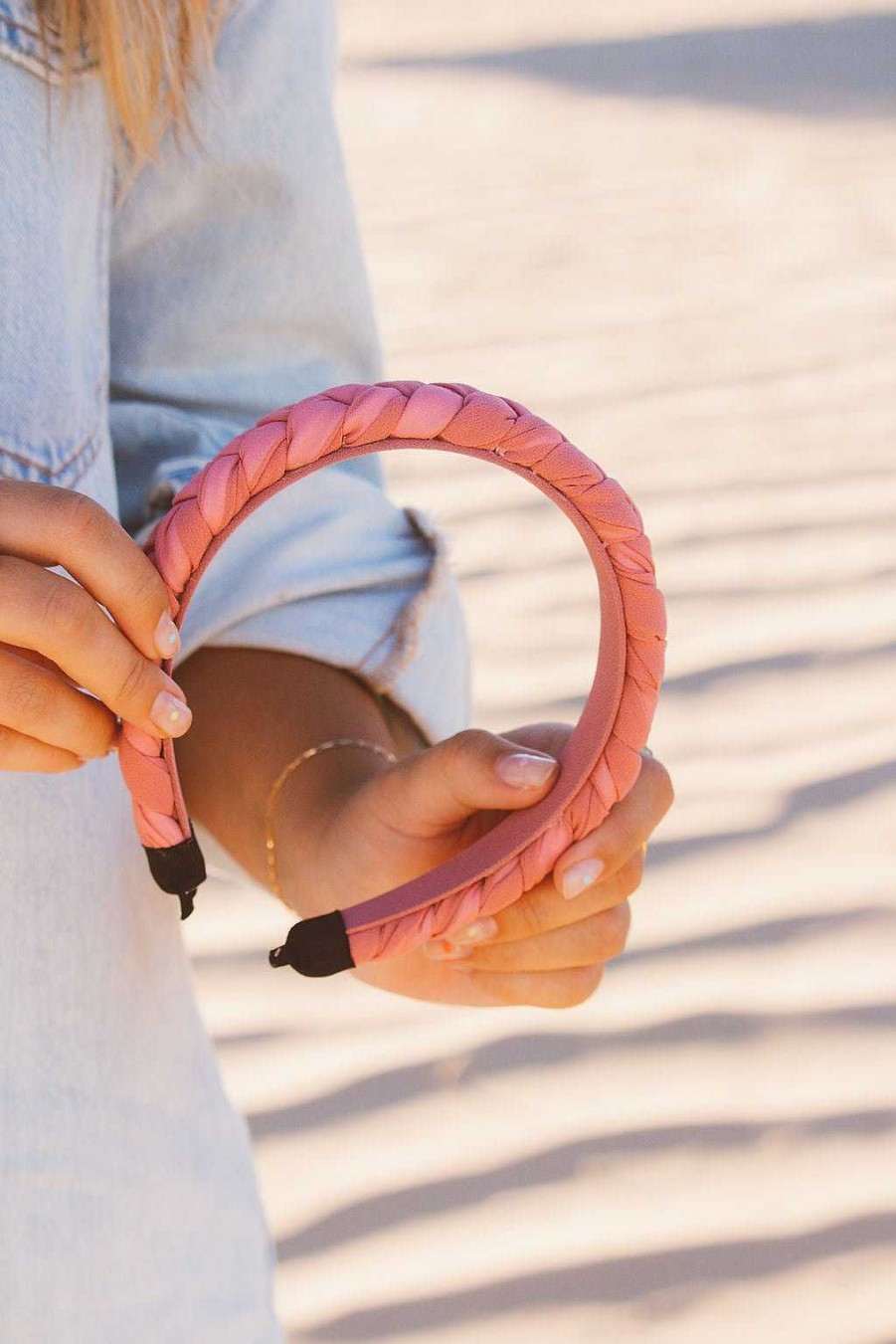 All Hair ANDI | Braided Chiffon Headband - Multiple Colors