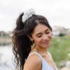 All Hair ANDI | Larkspur Eyelet Jumbo Scrunchie