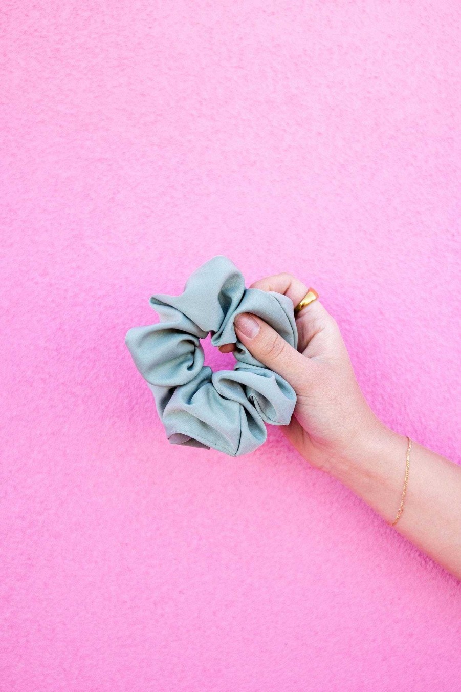 All Hair ANDI | Dusty Sage Luxe Scrunchie