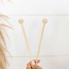 All Hair ANDI | White Chocolate Swirl Hair Sticks