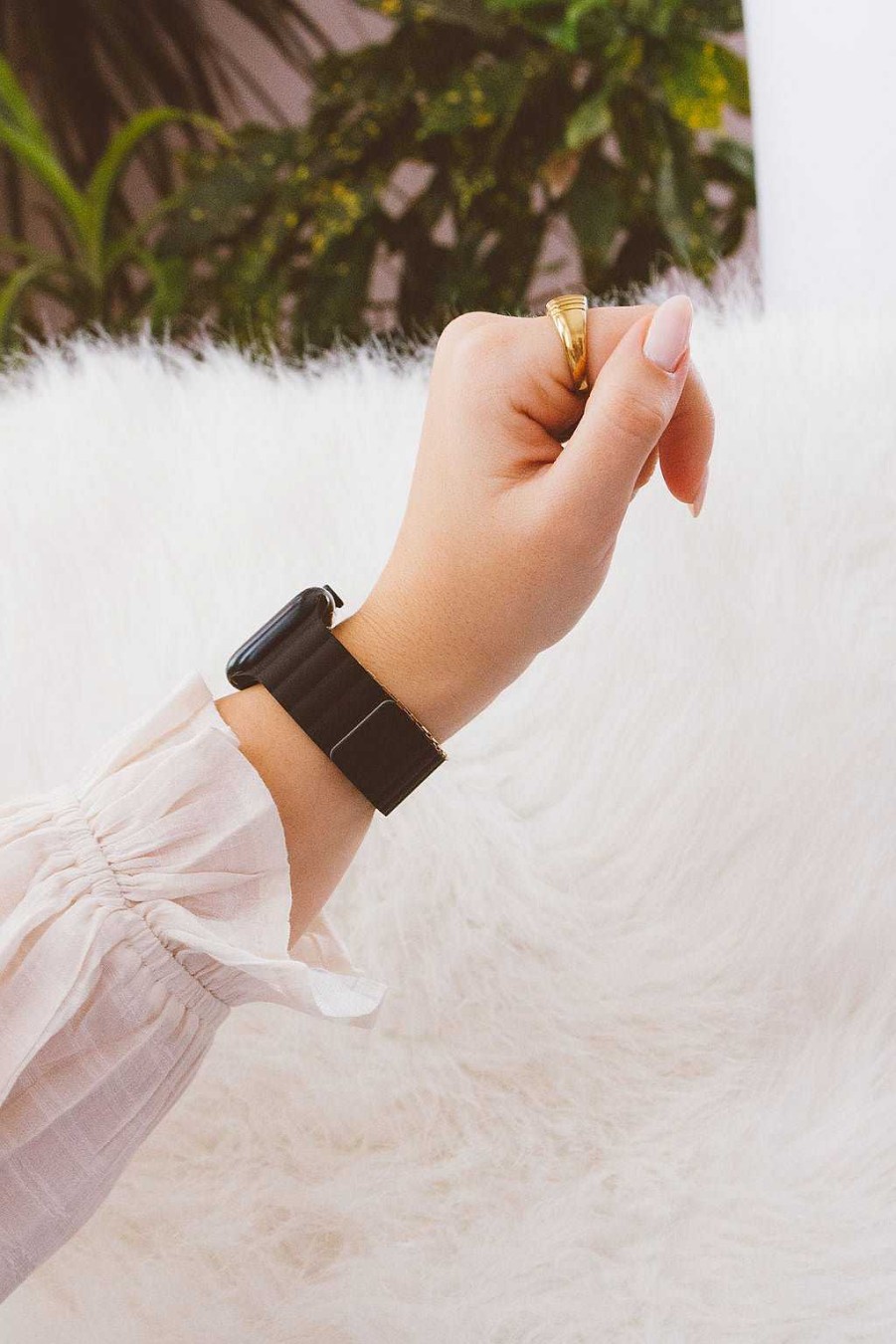 Watch Bands ANDI | Black Magnetic Watch Band