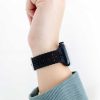 Watch Bands ANDI | Black Floral Silicone Watch Band