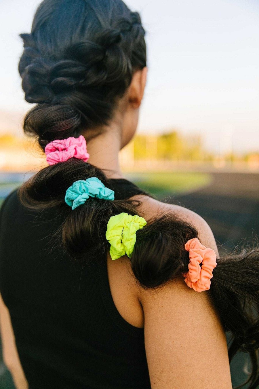 All Hair ANDI | Neon Athletic Everyday Scrunchie Pack