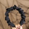 All Hair ANDI | Black Scrunchie Hard Headband