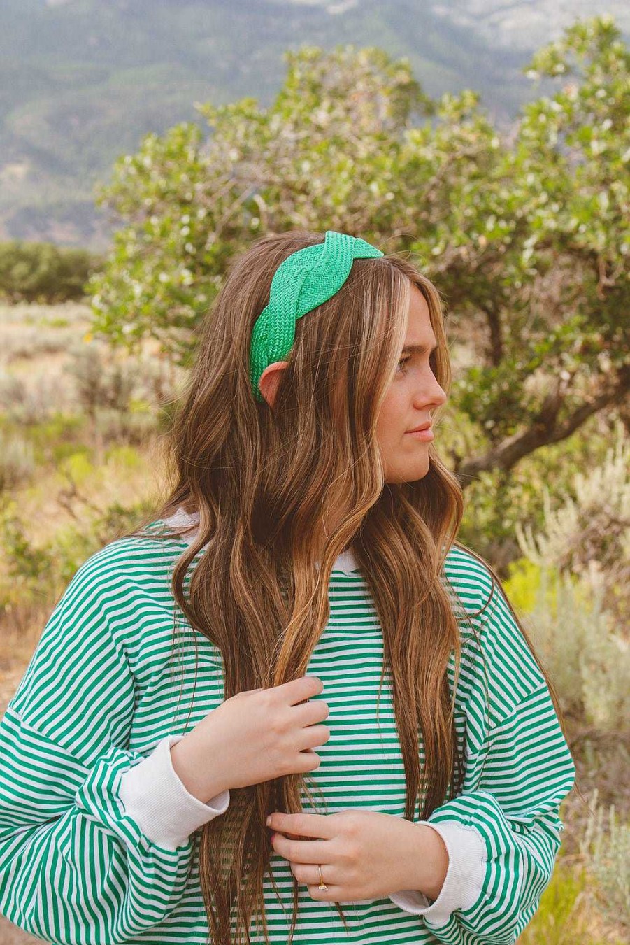 All Hair ANDI | Lucky Straw Weaved Headband