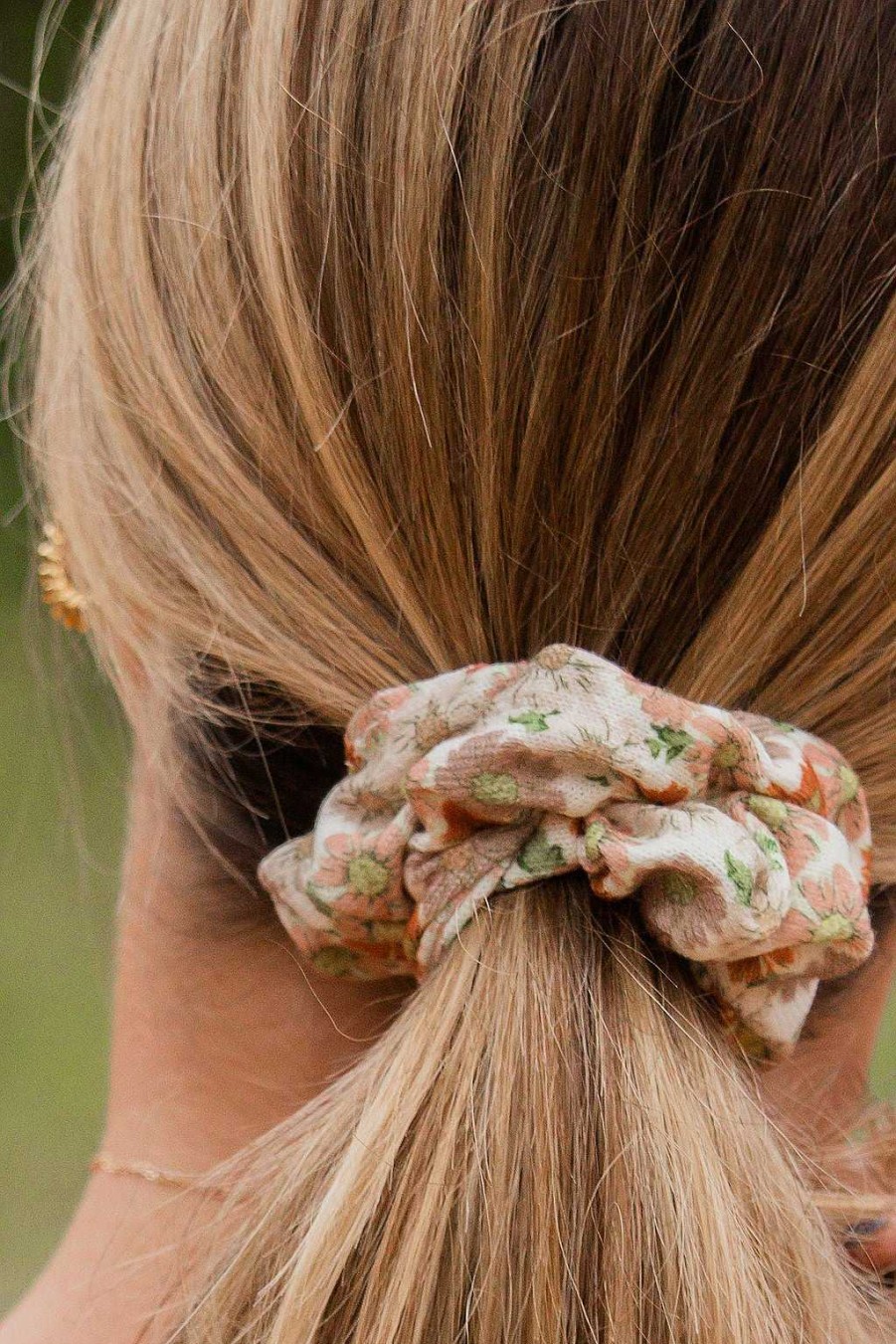 All Hair ANDI | Fall Floral Scrunchie