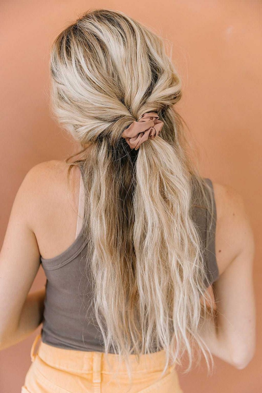 All Hair ANDI | Coffee Cotton Scrunchie