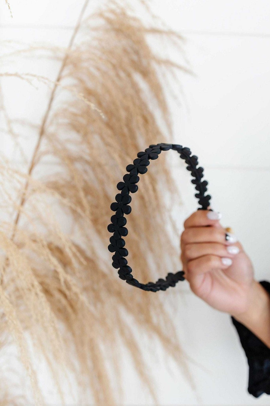 All Hair ANDI | Black Fall Petal Headband