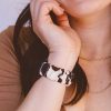 Watch Bands ANDI | Cowhide Chic Scrunchie Band Compatible With Apple Watch