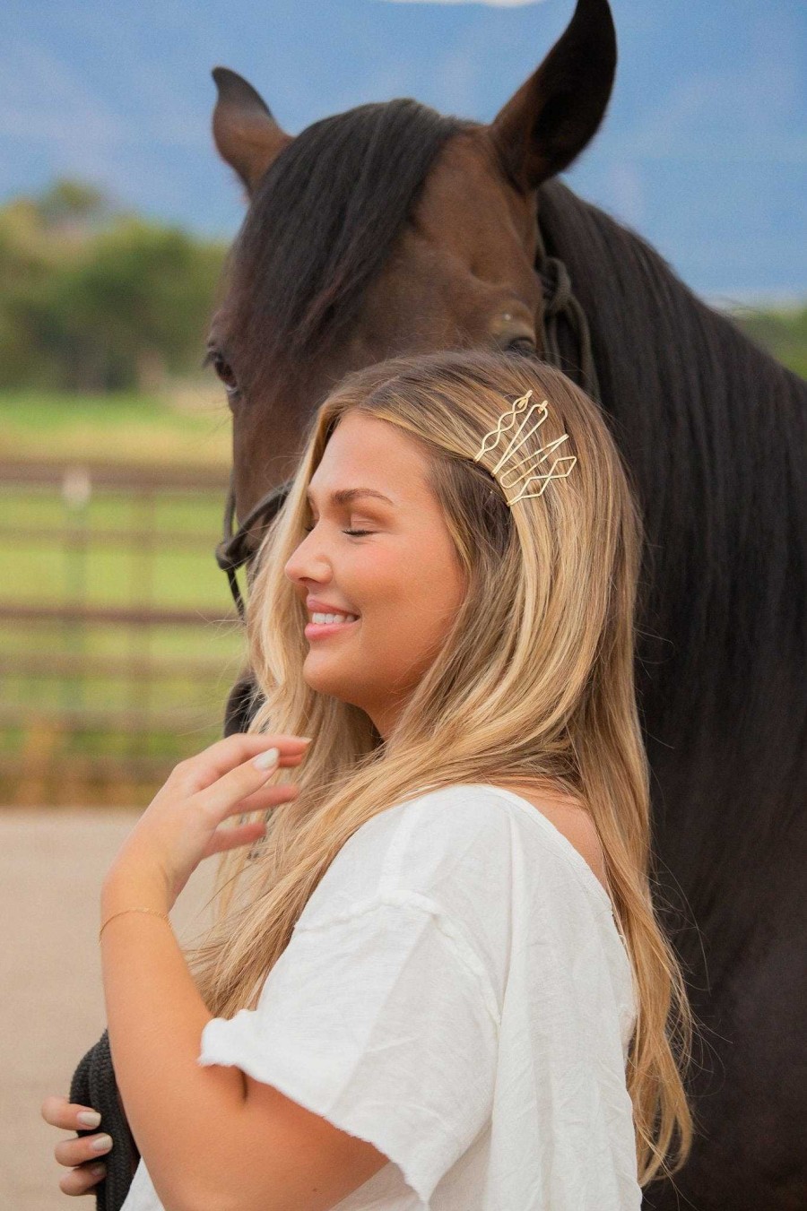 All Hair ANDI | Golden Lasso Bobby Pins