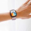 Watch Bands ANDI | Soft Lilac Scrunchie Band Compatible With Apple Watch