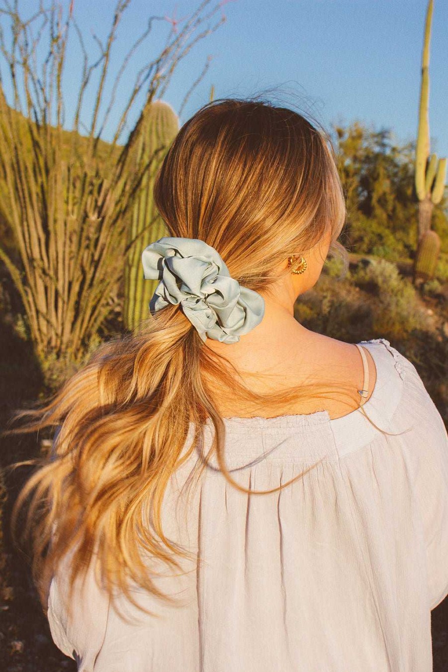 All Hair ANDI | Eucalyptus Jumbo Scrunchie