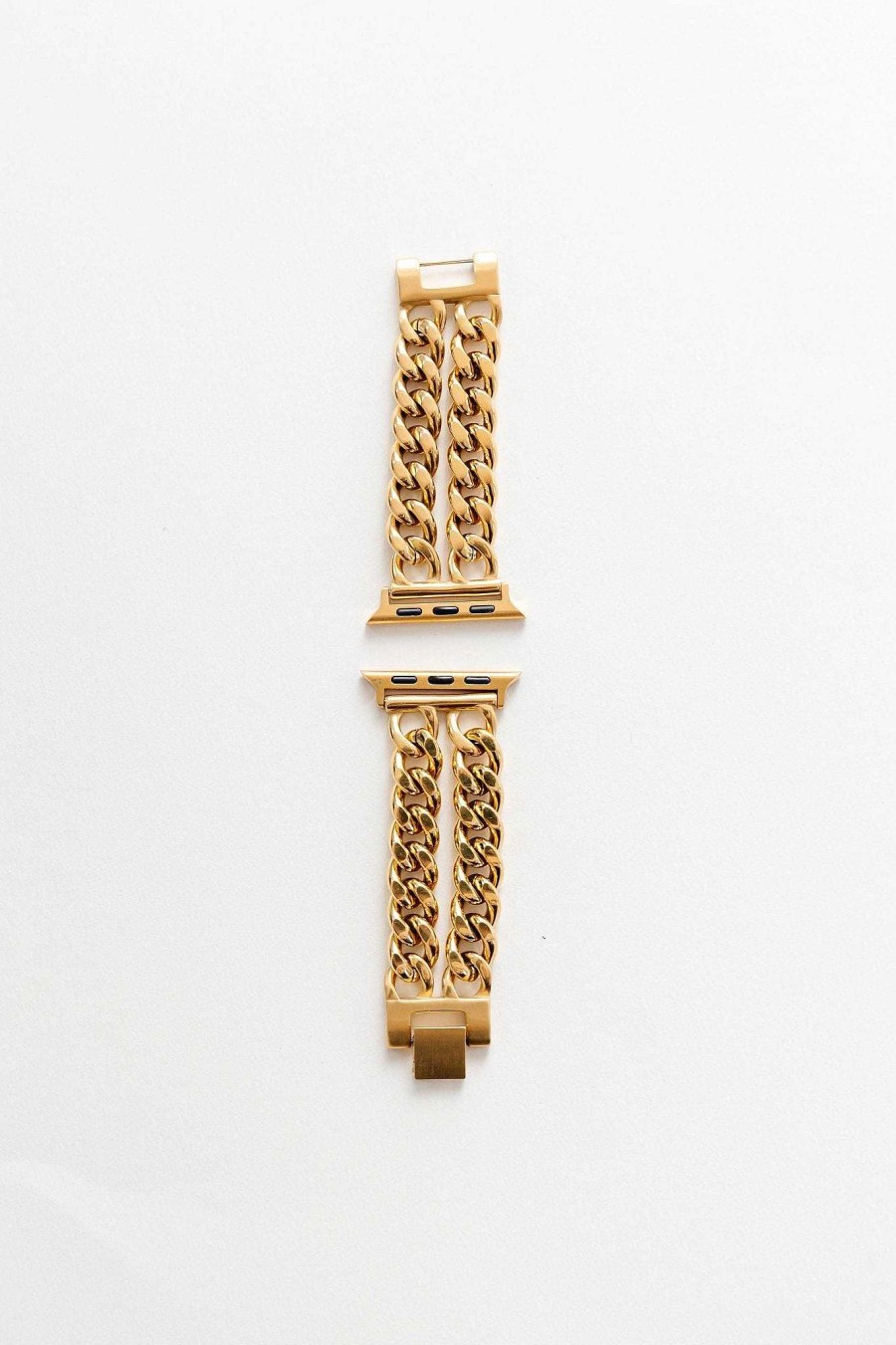 Watch Bands ANDI | Gold Double Chain Watch Band