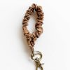 Accessories ANDI | Brown Leather Keychain