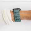 Watch Bands ANDI | Jade Hexagon Athletic Scrunchie Band Compatible With Apple Watch