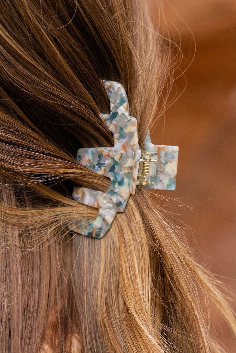 Claw Clips ANDI | Bohemian Blue Claw Clip