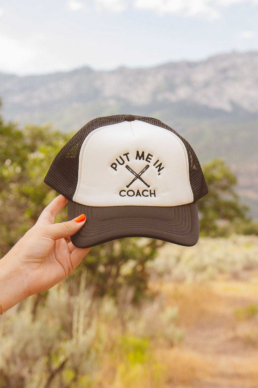 Accessories ANDI | Put Me In Coach Trucker Hat