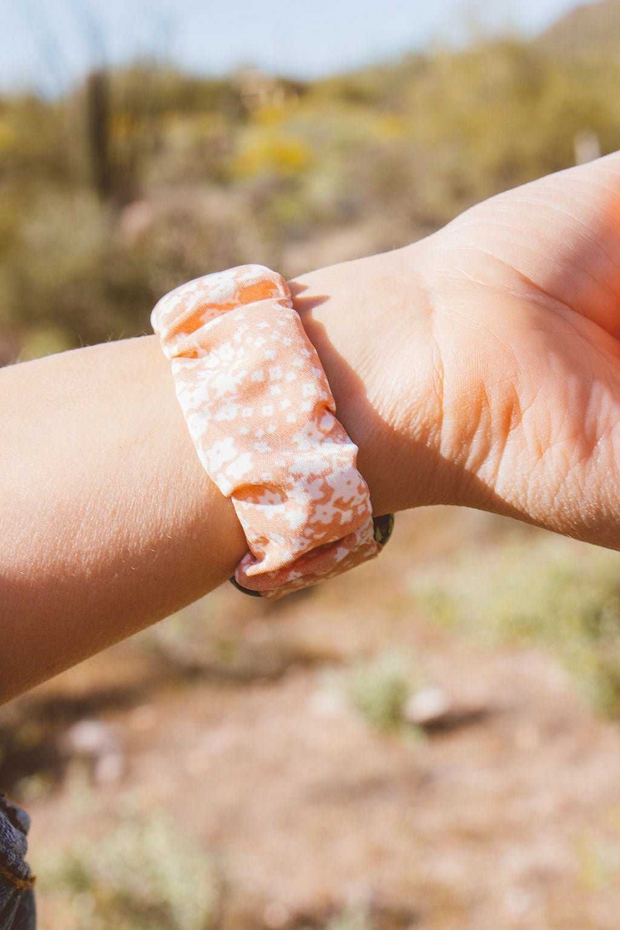 Watch Bands ANDI | Sweet Spring Scrunchie Band Compatible With Apple Watch