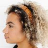 All Hair ANDI | Leather Scrunchie Hard Headband