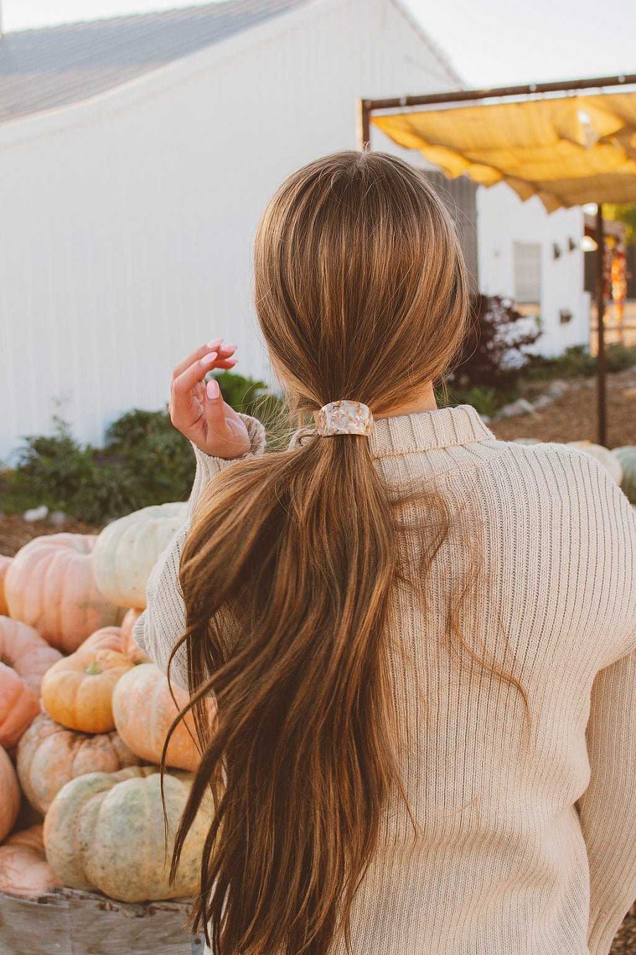 All Hair ANDI | Fall Toffee Ponytail Cuff