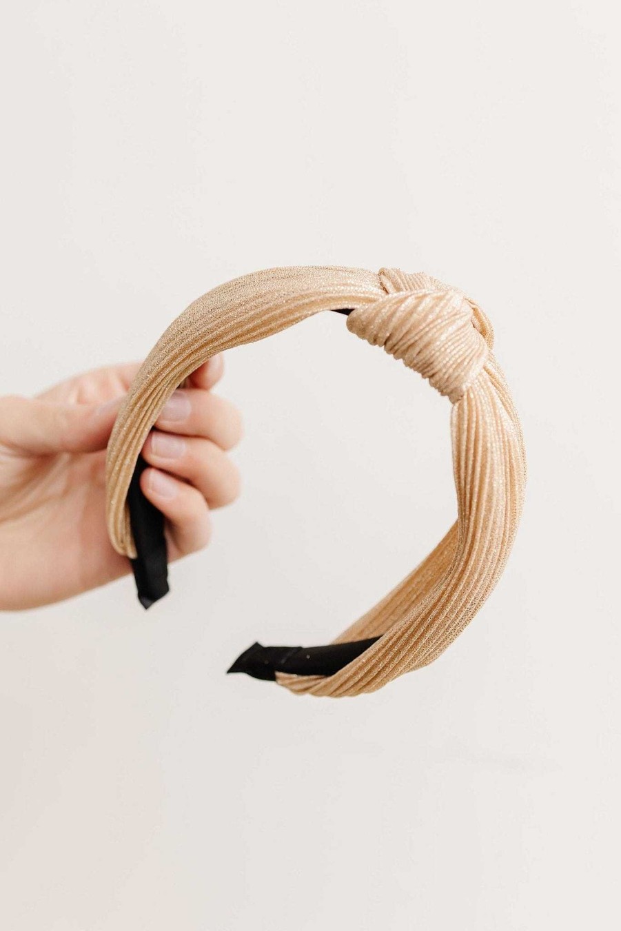 All Hair ANDI | Shimmer Pleated Headband