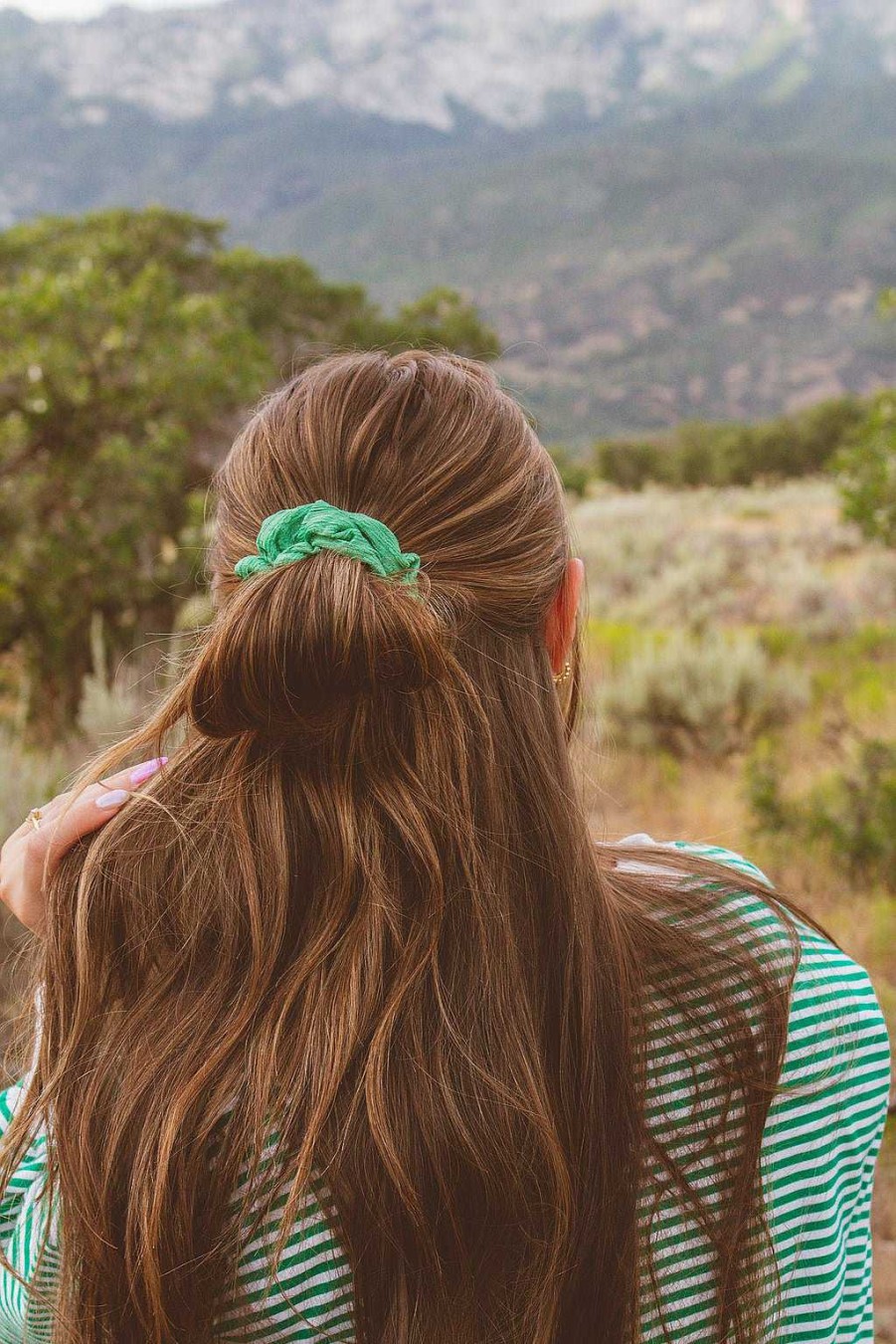 All Hair ANDI | Kelly Green Scrunchie