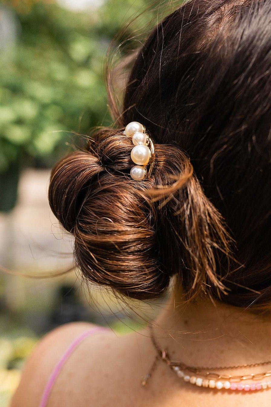 All Hair ANDI | Pearl Crown U-Shape Pin