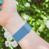 Watch Bands ANDI | Lagoon Blue Adjustable Elastic Watch Band