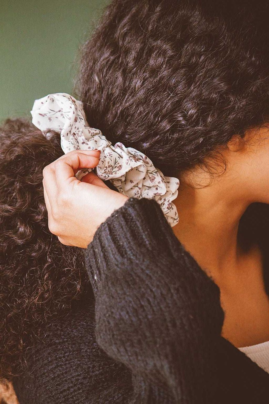 All Hair ANDI | Winter Bloom Jumbo Scrunchie