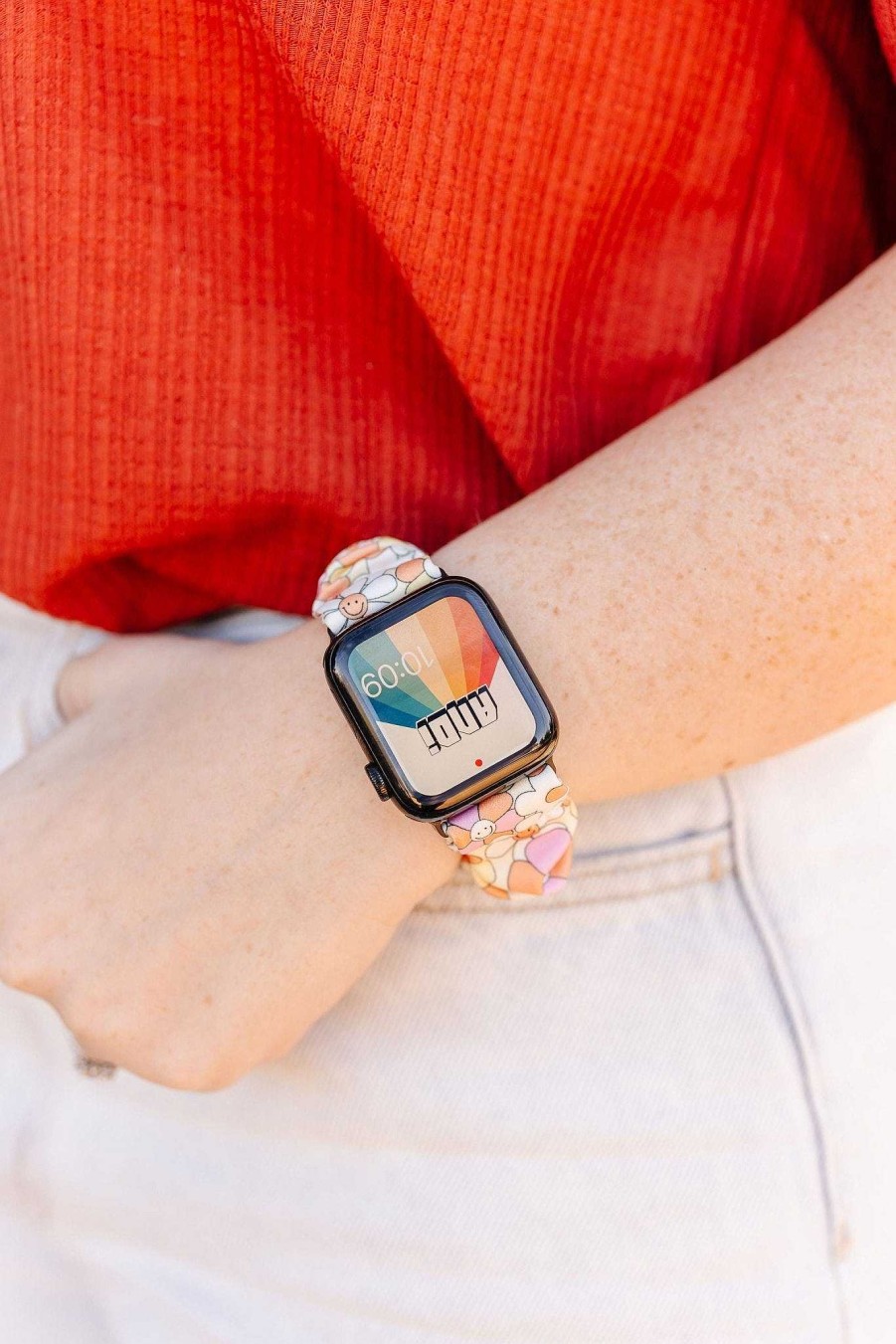 Watch Bands ANDI | Hippie Dippie Scrunchie Band Compatible With Apple Watch