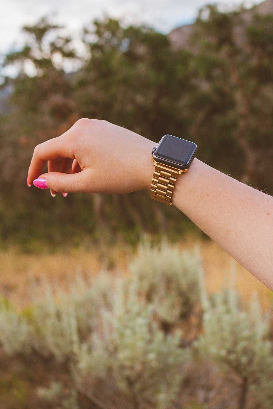 Watch Bands ANDI | Essential Gold Apple Watch Band