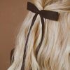 All Hair ANDI | Satin Ribbon Long Bow Clip - Multiple Colors