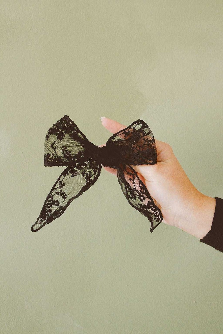 All Hair ANDI | Coraline Lace Bow Clip