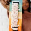 Watch Bands ANDI | Chiffon Rose Scrunchie Band Compatible With Apple Watch