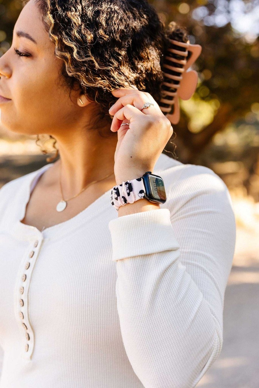 Watch Bands ANDI | Ear-Esistible Scrunchie Band Compatible With Apple Watch