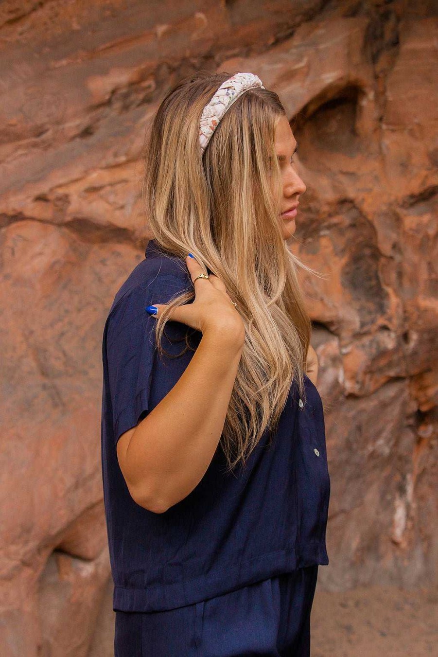 All Hair ANDI | Neutral Braided Hard Headband